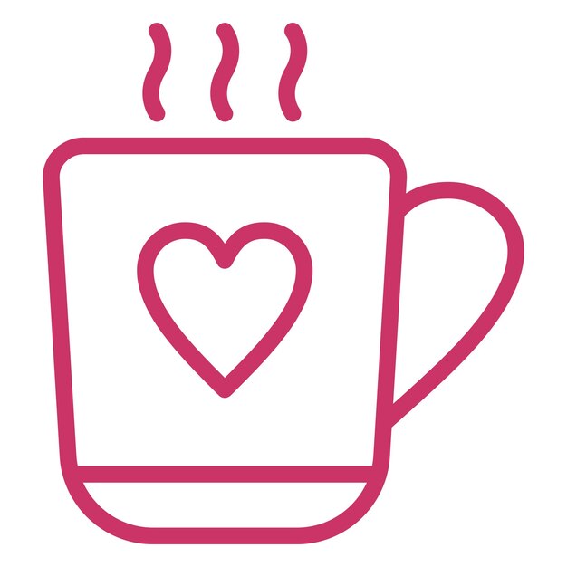 Vector coffee icon style