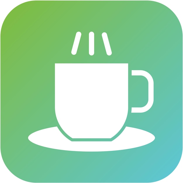 Vector coffee icon style