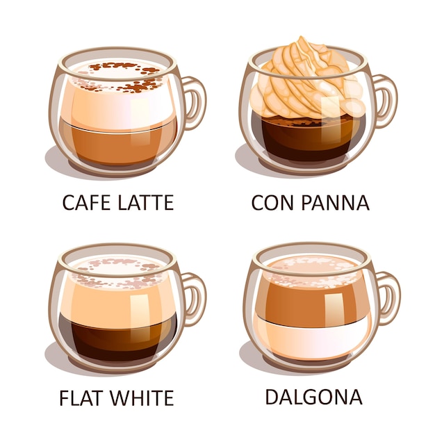 Ingrediente del caffè utilizzando il formato