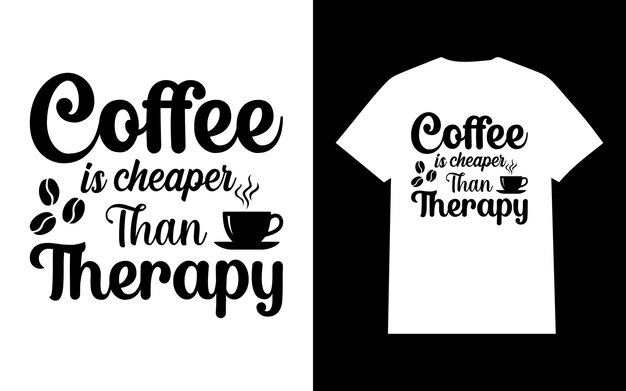 Vector coffee is cheaper than therapy