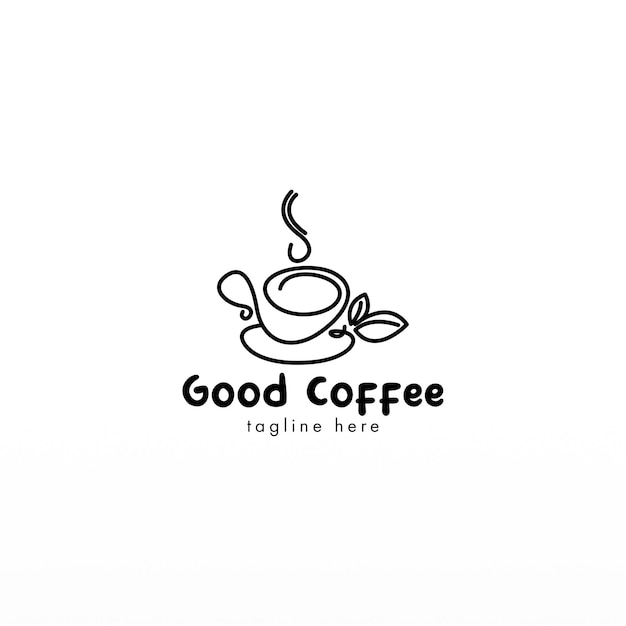 Coffee logo design concept coffee drink logo template coffee shop logo template