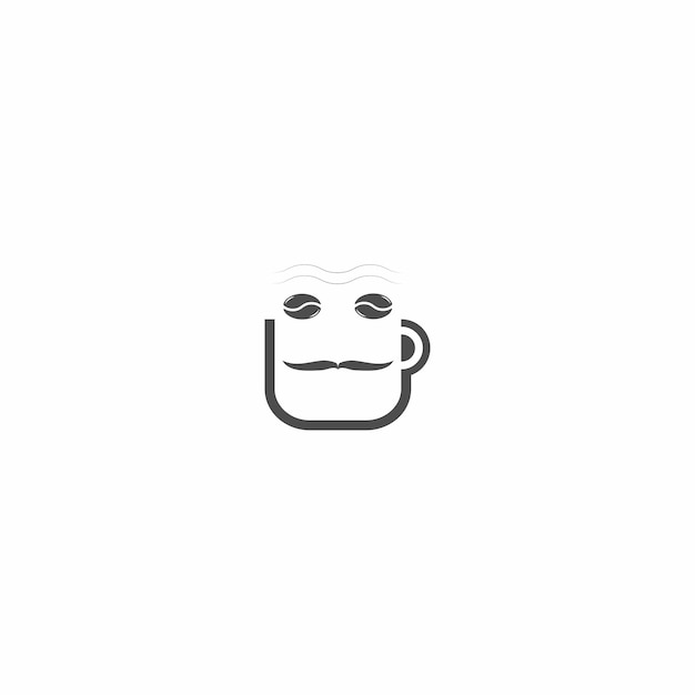 Coffee Logo design illustration simple minimalism