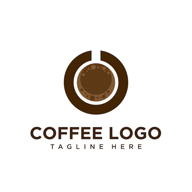 coffee logo design for shops, coffee shops, restaurants, labels, and cafe business companies