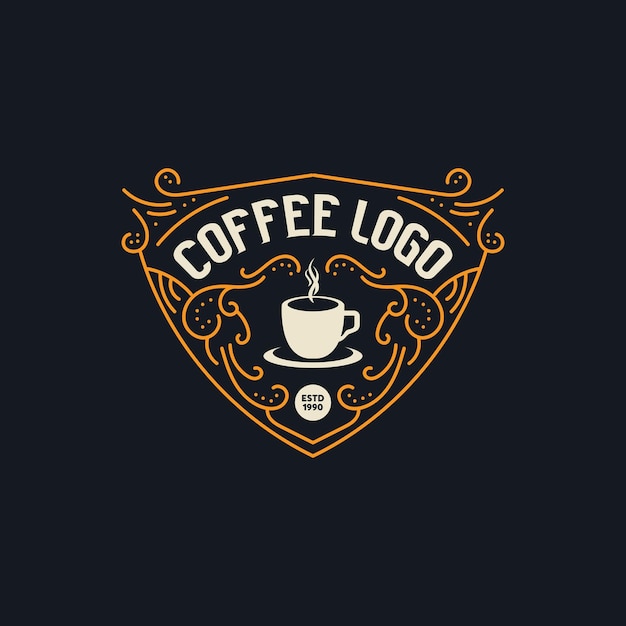 Progettazione del logo del caffè