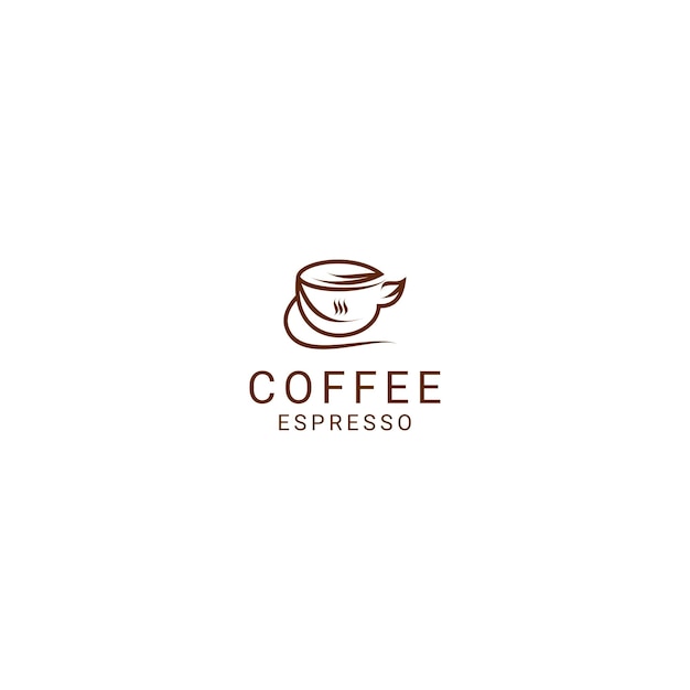 Coffee logo desing icon vector