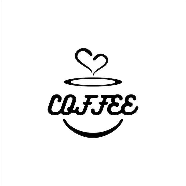 Coffee logo illustration graphic design