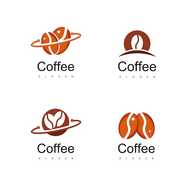 Set di caffè logo