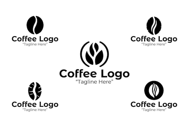 Coffee Logo Silhoutte Collection