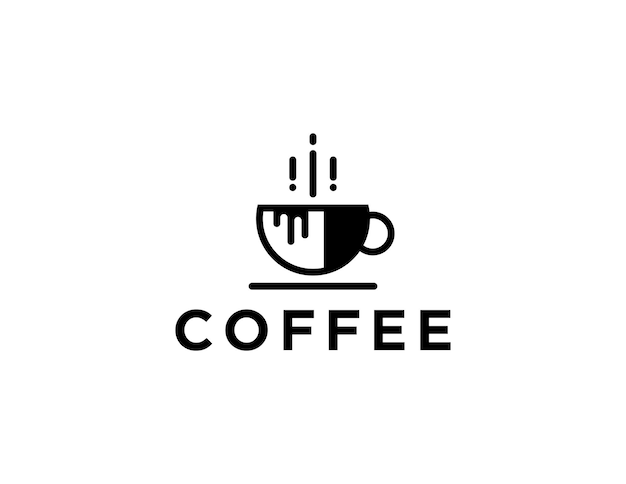 Vector coffee logo