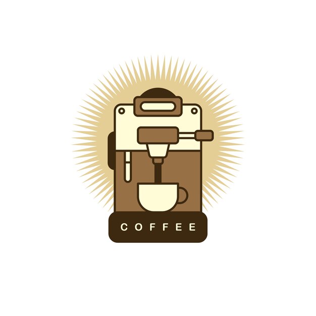 コーヒーマシンの漫画のテーマ