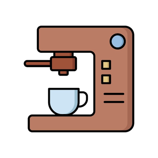 Coffee Maker Icon Vector Design