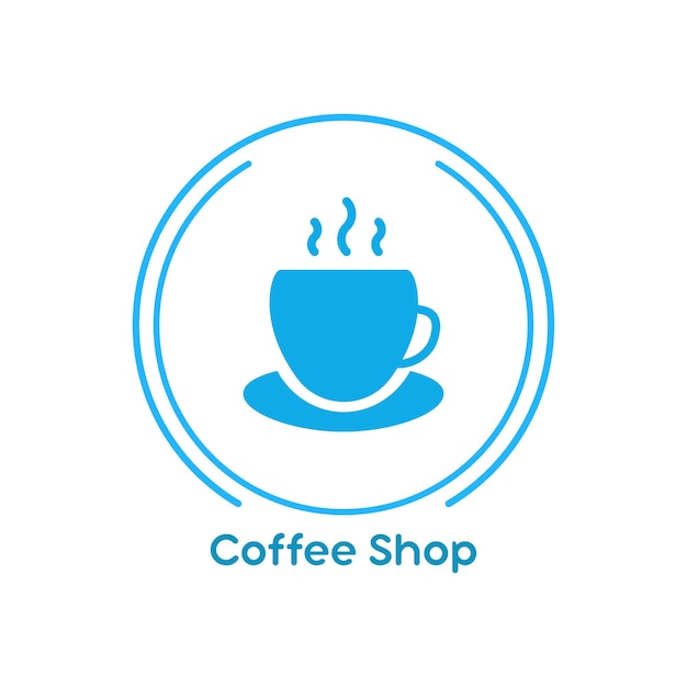 커피 제조 서비스 로고 디자인