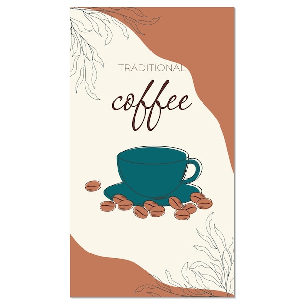 Coffee poster design