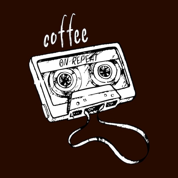 Coffee printable vector designs