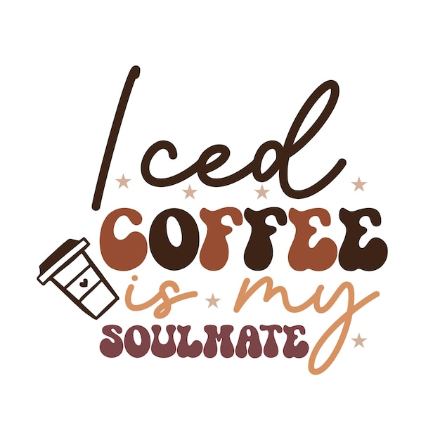 coffee retro svg design cut files