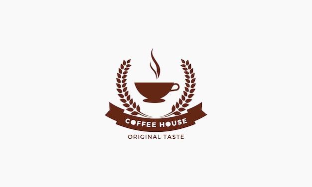 Coffee shop badge in vintage style