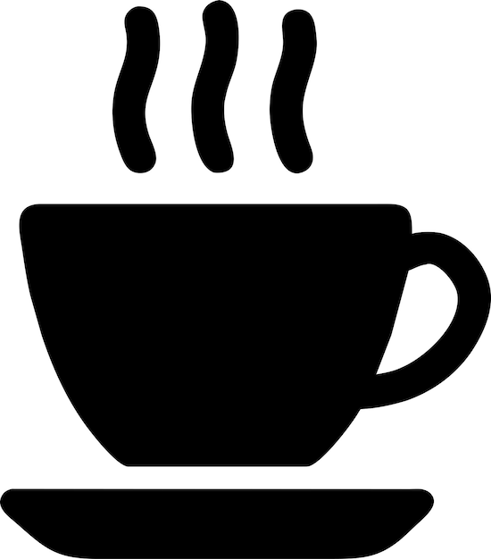 coffee shop logo coffee cup icon vector