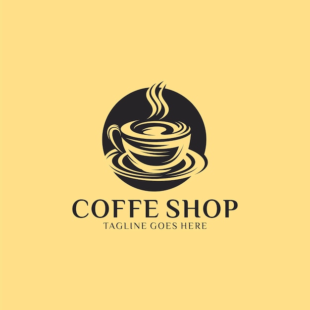 Coffee shop logo design