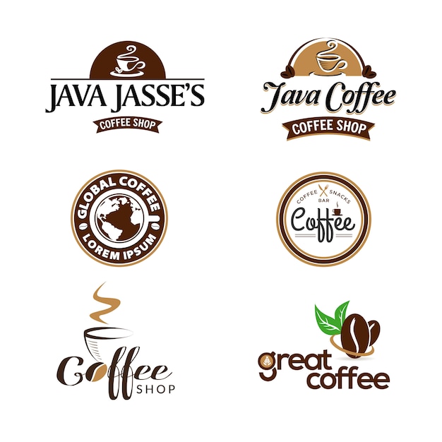 Coffee shop logo design