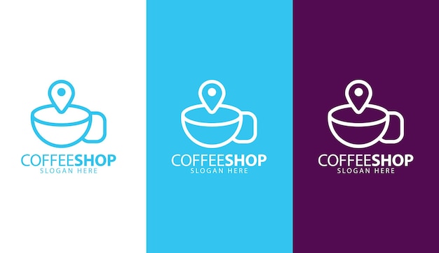 coffee shop logo simple design idea