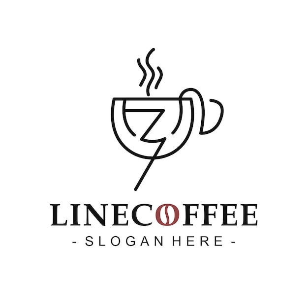 Coffee shop logo template