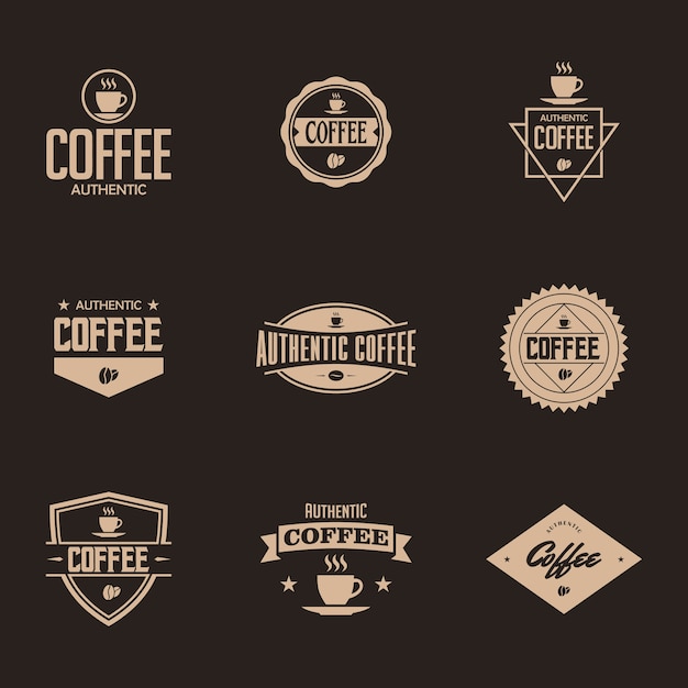 Coffee shop logo