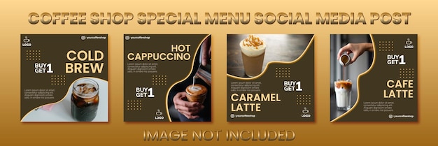 Coffee Shop Special Offer Social Media Post