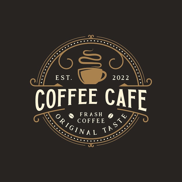 Coffee Shop vintage logo