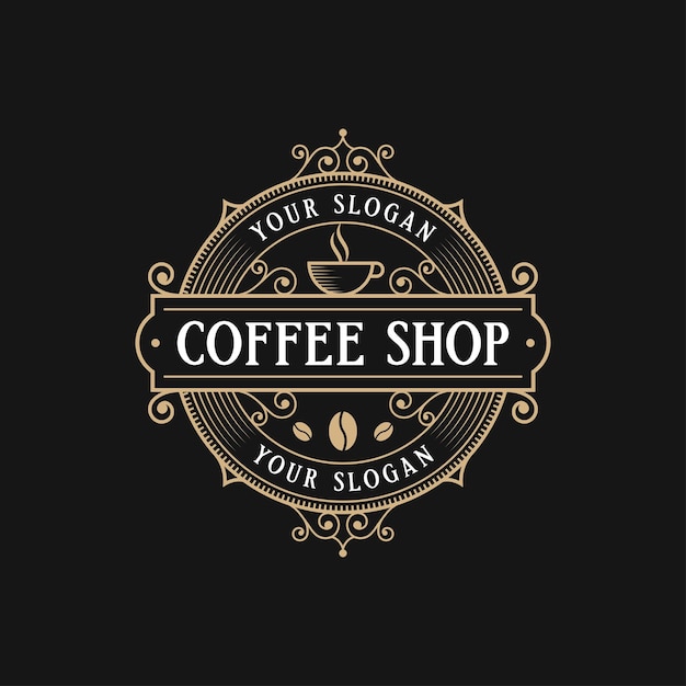 Coffee Shop vintage logo