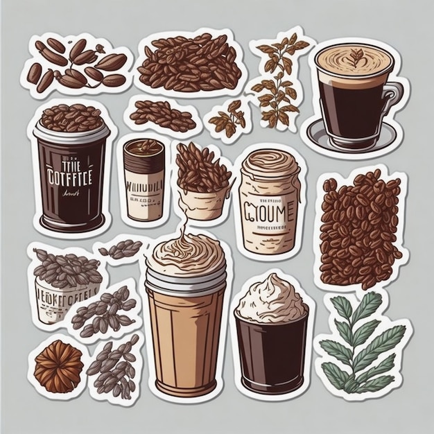 Coffee Sticker