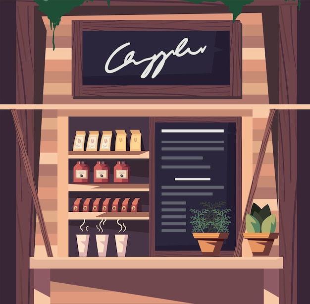 Coffee store design