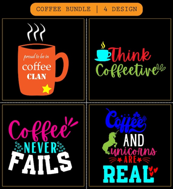 Vector coffee svg bundle coffee svg file coffee svg cricut coffee typography vector design coffee gifts