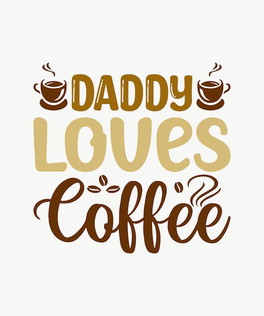 coffee svg t shirt design