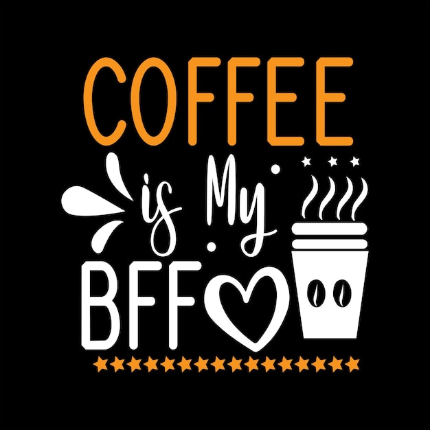 coffee t shirt design vector