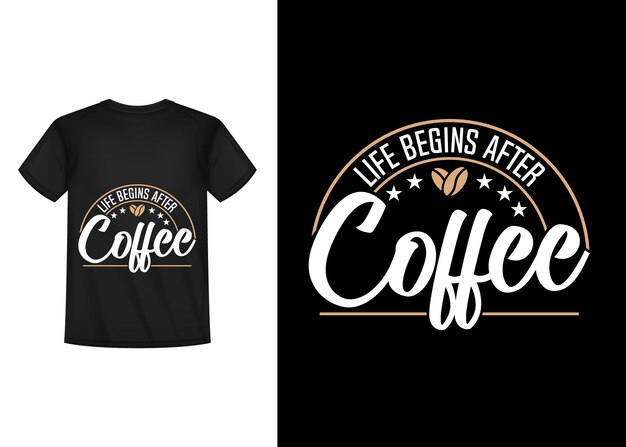 コーヒーTシャツデザイン