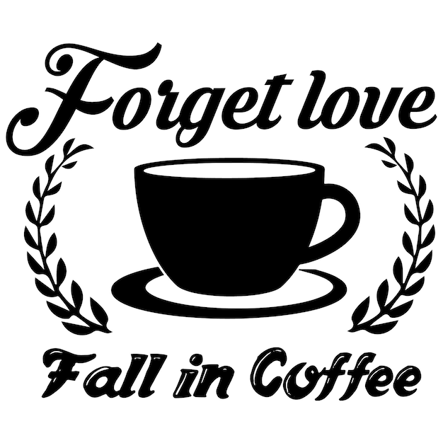 Coffee t-shirt design