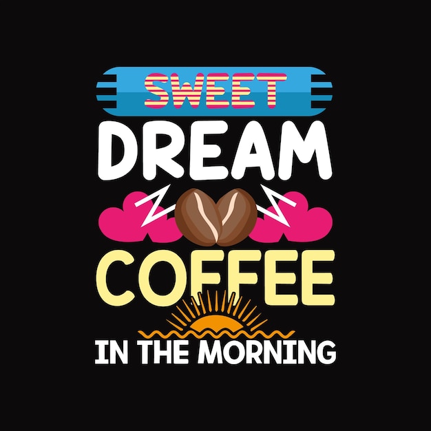 T-shirt da caffè design