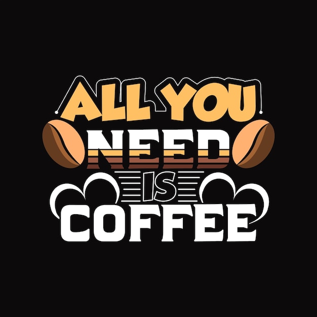 T-shirt da caffè design