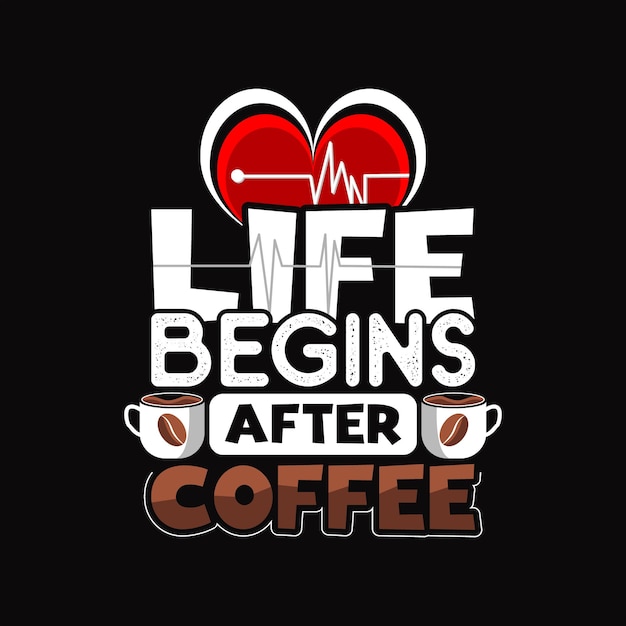 Coffee T-shirt Design