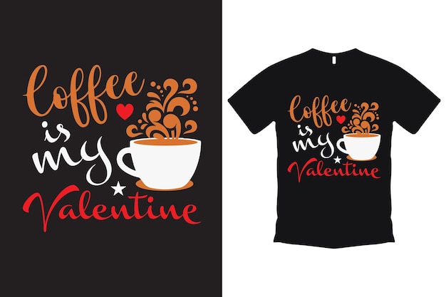 Coffee t shirt template