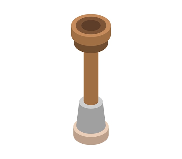 Coffee tamper isometric