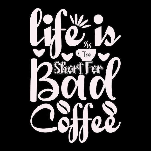 Coffee TShirt Design