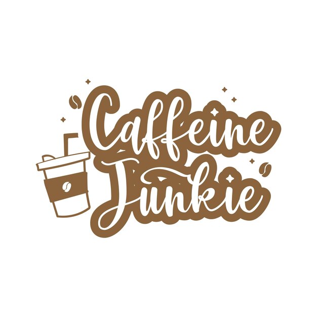 Coffee tshirt design