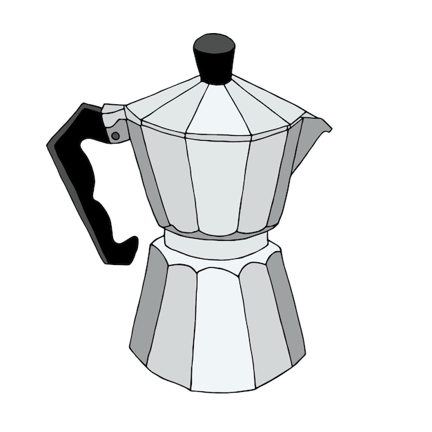 Coffeepot geyser coffee maker