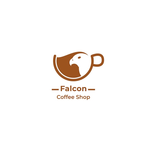 Logo coffeeshop falcon 2 ak