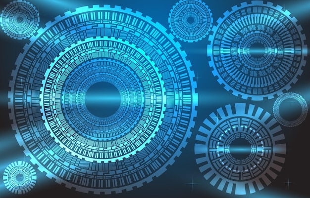 Cog technology system concept Cogs and gear wheel mechanisms Hitech digital technology engineering