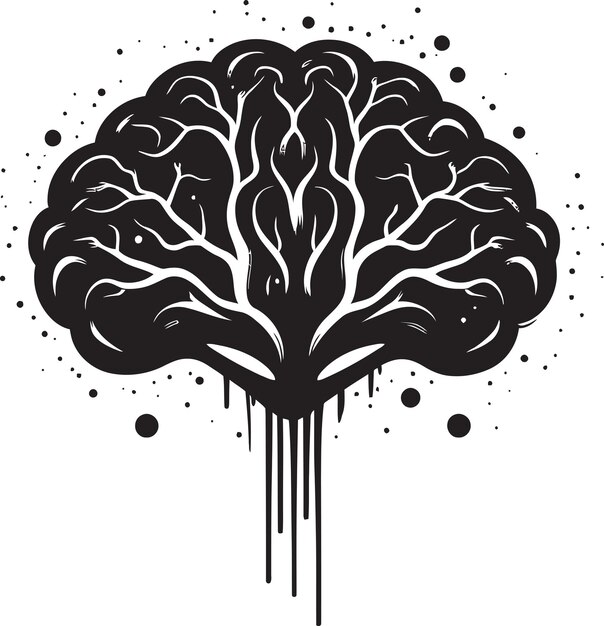 Cognidesign nexus brain logo craft neuroflow core vector brain icon craft