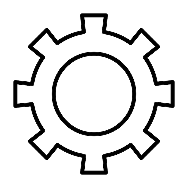 Vector cogwheel vector illustration