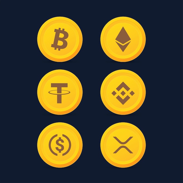 coin crypto design template
