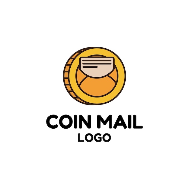 Coin Mail Logo, Suitable for all your business